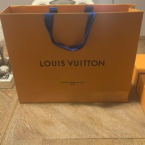 Louis Vuitton Shopping Bag/Empty Box